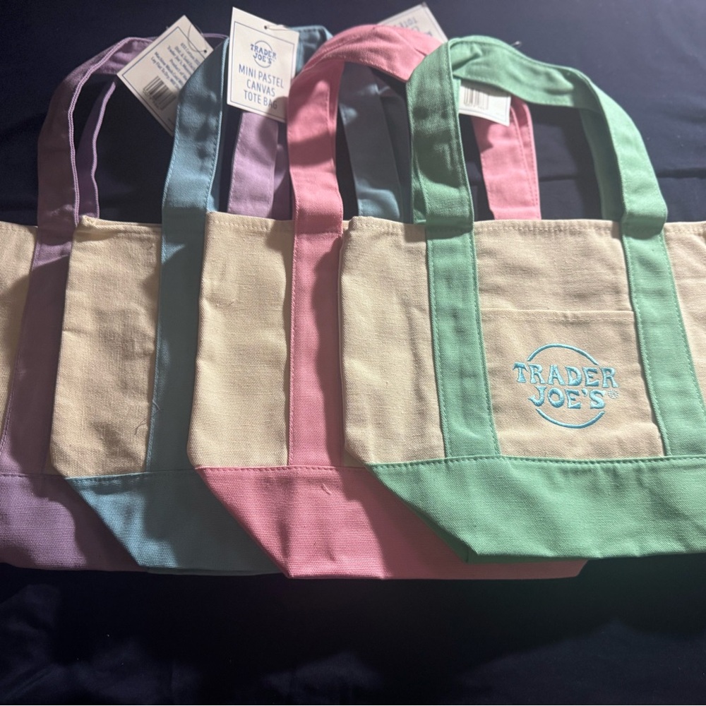 Mini Trader Joe’s Canvas Tote Bag